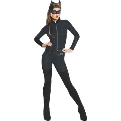 Rubie's Catwoman Batman The Dark Knight Rises Women's Fancy Dress Costume - Image 1 of 2
