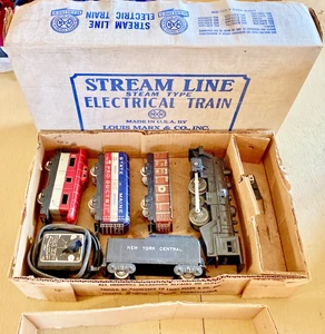 Marx No. 4012 Steam Freight Train Set in Original Box ! - Picture 1 of 13