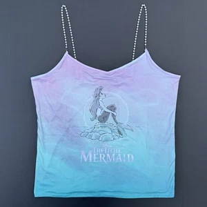 Her Universe Disney Die kleine Meerjungfrau ombre Perlen Trägertop Übergröße 1 - Bild 1 von 9
