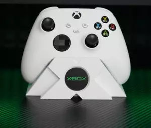Xbox One & Series X S controller STAND WHITE & BLACK CUSTOM 3D PRINT. - Picture 1 of 7