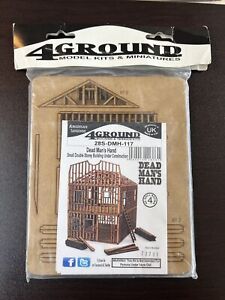 4Ground 28mm Dead Man’s Hand Small Double Story Building Under Construction NIB