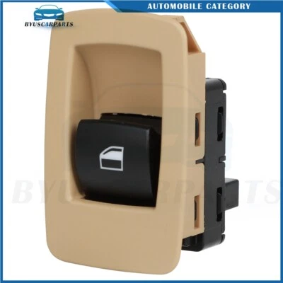 For BMW 525i 2006-2007 l6 3.0L Petrol Sedan Passenger Side Power Window Switch - Image 1 of 4