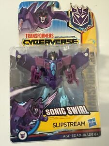 Transformer Cyberverse Slipstream Warrior Class Action Figure Hasbro Sonic Swirl