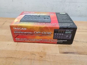 Tascam DP-006 6-Track Digital Pocketstudio Multi-Track Audio Recorder, Built-in - Picture 1 of 11