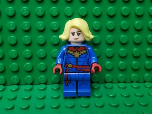 NEW Lego Captain Marvel minifig Marvel Super Heroes - Picture 1 of 1