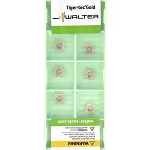10 insertos de carburo recubiertos de fresado CNC WALTER SDMT 06T204-D57 - grado WKP35G - Imagen 1 de 8