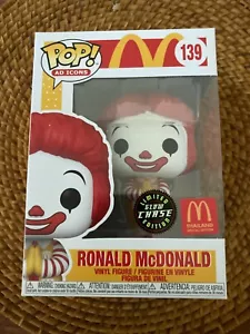 Funko POP! McDonald’s Ronald McDonald Tailandia Exclusivo Brillo Oscuro CHASE #139 - Imagen 1 de 3