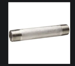12 inch by 1 1/4 inch nipple conduit 16 pack, new, steel, pipe nipple, welded, - Picture 1 of 1