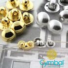 4pcs KYMO - Cymbal Elements - 8/0 bead Substitute - 24K Gold Plate or Antique