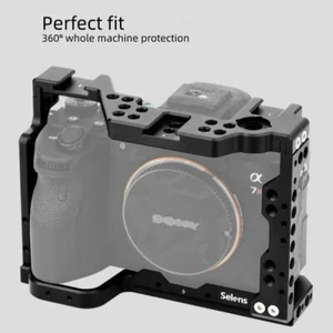 Camera Rig Cage for Sony a7r4 a7rIV a7s3 a7siii a92 a9ii a73 A7iii Accessories - Picture 1 of 28