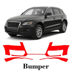 Front bumper PreCut PPF Paint Protection Film For Audi Q5 2009-2012 - Picture 1 of 8