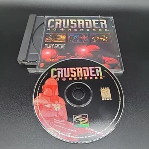 Crusader: NO REMORSE (PC Game - 1995) - Broken CD Case - Disk in Great Shape! - Picture 1 of 10
