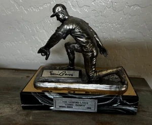 Ernie Banks Autographed Signed Pewter Statue by MICHAEL RICKER #345/850 - Picture 1 of 6