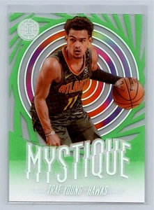 Panini Illusions Trae Young Mystique Emerald #16 Hawks 2019-20 - Imagen 1 de 2
