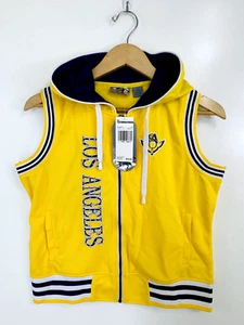 Regal Wear Girls XL Full Zip Sports Los Angeles Team Vest Jacket Hooded NWT - Picture 1 of 8