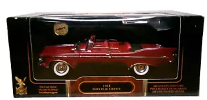 Yat Ming Road Firma 1961 corona imperiale convertibile rosso su rosso - articolo #20138 - Foto 1 di 7