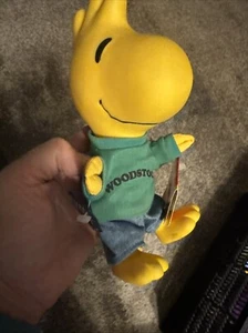 Applause Snoopy Vintage Woodstock Soft Vinyl Rubber Doll Peanuts With Tags Rare - Picture 1 of 3