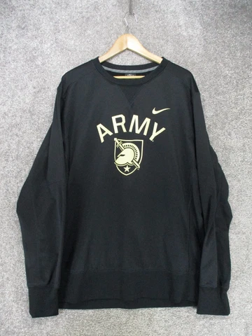 Nike Army West Point Black Knights Long Sleeve Tee Mens Xl Black Cover