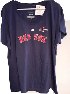 Neu Mookie Betts 2XL oder 3XL Boston Red Sox Damenshirt - Bild 1 von 5