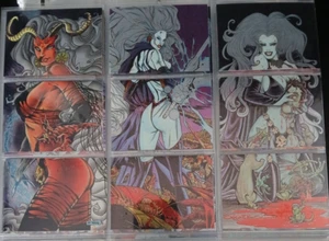 1995 Lady Death Series 2 II Chromium Set 100 Cards - Picture 1 of 1
