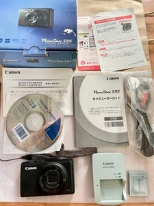 Canon PowerShot S95 10.0MP Compact Digital Camera Black - Picture 1 of 8