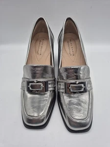 Alex Marie Damen Halbschuhe Größe 8,5 Metallic Schnallendetail Absatz (380) - Bild 1 von 10