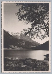 Lago Hintersteiner cerca de Scheffau Kufstein Austria - Foto antigua - Imagen 1 de 2