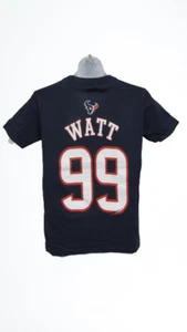 New Minor Flaw Houston Texans #99 J.J. Watt Youth Size S Small 8 Blue Shirt - Picture 1 of 8
