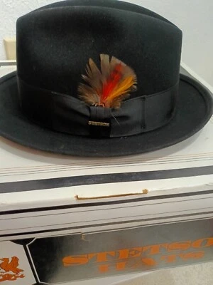 Royal Stetson Hats D2018 Nolton Navy Size 7 1/8 - Image 1 of 4