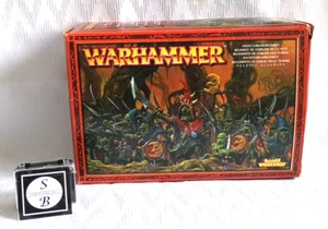 A25/43 WARHAMMER Fantasy Night Goblins Regiment unaufgebaut unbemalt 89-07 OVP - Picture 1 of 5