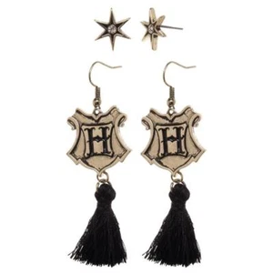 Juego de pendientes de moda Harry Potter Hogwarts - NUEVO - Imagen 1 de 1