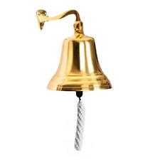 Brass Decorative Wall Hanging Bell Brass Bell Pooja Bell Brass Hanging Bell 4"