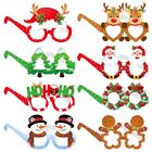 24 StüCk Weihnachtliche Glitzernde Party-Brillengestelle mit Dekorationszub4898