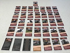 HORSE RACING 36 SET PLAYING CARDS STUDS THOROUGHBRED STALLION WINX DARLEY godo - Picture 1 of 7
