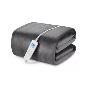 Electric Heated Blanket 84" x 90" Queen Size with 6 Levels & 8h Auto Off, Ult... - Picture 1 of 6