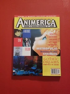 REVISTA MENSUAL ANIME Y MANGA ANIMERICA VOL. 9 #12 en estado bastante bueno - estado más 2001 - Imagen 1 de 2