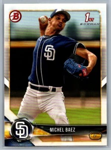 2018 Bowman #BP67 Michel Baez Prospects - Picture 1 of 2