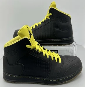 Rare 2011 Nike Air Jordan 1 Prime 5 'Black Sonic Yellow' 429489-019 Mens Size 11 - Picture 1 of 10