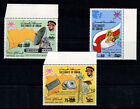 Oman 1978 Sass. 190 192 MNH 100% overprinted Satellite Women Telecommunicatio