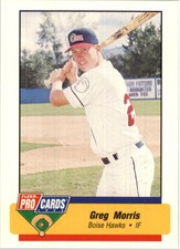 1994 Boise Hawks Fleer/ProCards #3365 Greg Morris
