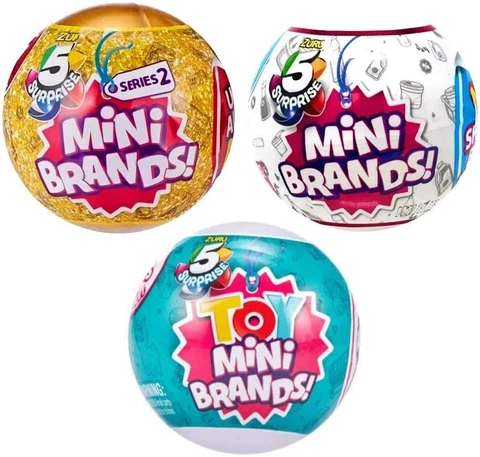 Mini Brands Series 1, Series 2, Series 3 & Toy Series (You Choose) Cover