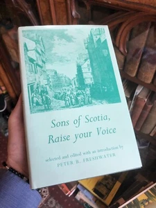 SONS OF SCOTIA RAISE YOUR VOICES 19th-century Scottish Broadsides FRESHWATER - Imagen 1 de 8
