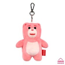 Bellygom Plush Official Doll Key Chain 5" Korean Youtube Pink Bear Toy
