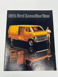 1972 Ford Econoline Vintage Car Van Truck Original Sales Brochure Good Condition - Picture 1 of 7