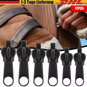 12stk ZipperFix Easy Reparatur Set Zipper Reißverschluss 3 Größen Universal - Bild 1 von 12