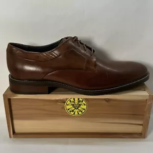 Cole Haan Grand OS Warren Oxford Brown Leather Cap Toe C26973 Men’s Size 10.5 M - Picture 1 of 8
