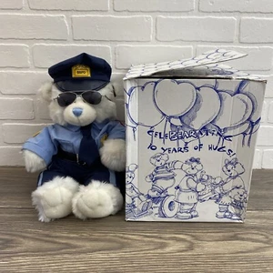 Peluche de oficial de policía Build A Bear con uniforme traje de policía excelente estado - Imagen 1 de 10