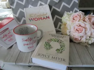 JOYCE MEYER - NEW - Gift Book Set/Mug/Tote - Picture 1 of 11