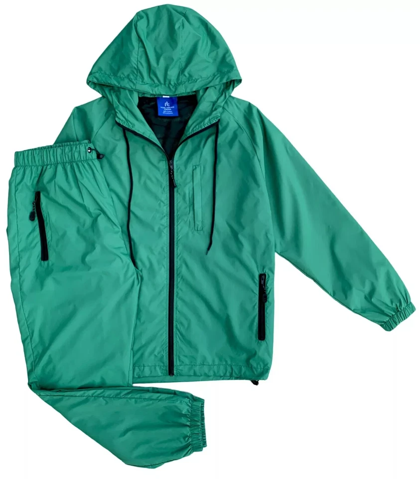 Conjunto completo de chándal para hombre ropa deportiva rompevientos traje para correr superior e inferior Foto 1 de 4