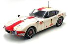 Autoart 1/18 Scale 86715 - Toyota 2000 GT #1 24Hrs Fuji 1967 - White/Red